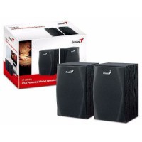 Parlantes Genius 2.0 Sp-hf160 4 Watts Pc Usb Negro